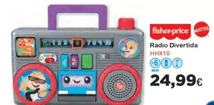 Oferta de Fisher-Price - Radio Divertida por 24,99€ en Super Juguete