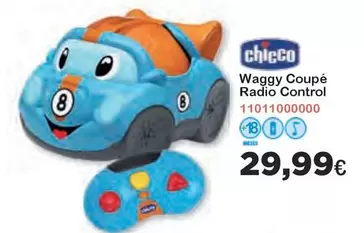 Oferta de Chicco - Waggy Coupé Radio Control por 29,99€ en Super Juguete