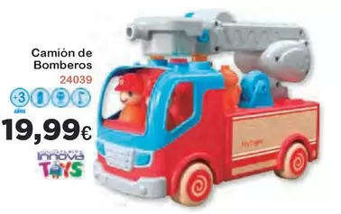 Oferta de Innova - Camión De Bomberos por 19,99€ en Super Juguete