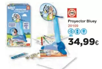 Oferta de Bluey - Proyector por 34,99€ en Super Juguete