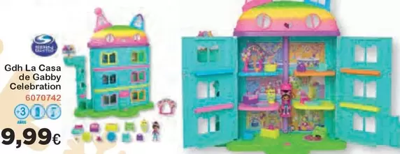 Oferta de La casa - La Casa De Gabby Celebration por 89,99€ en Super Juguete