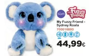 Oferta de My Fuzzy Friend - Sydney Koala por 44,99€ en Super Juguete