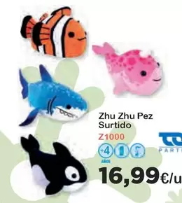 Oferta de Zhu Zhu Pez Surtido por 16,99€ en Super Juguete