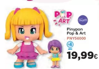 Oferta de PinyPon - Pinypon Pop & Art por 19,99€ en Super Juguete