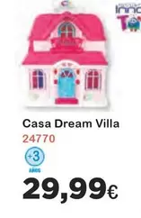 Oferta de Innova - Casa Dream Villa por 29,99€ en Super Juguete