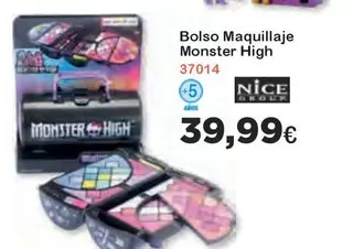 Oferta de Monster High - Bolso Maquillaje por 39,99€ en Super Juguete