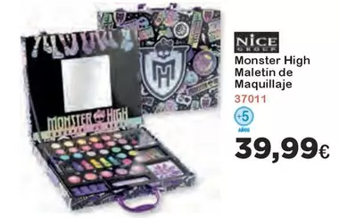 Oferta de Monster -  High Maletin De Maquillaje por 39,99€ en Super Juguete