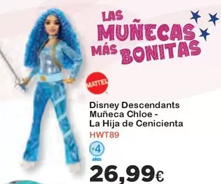 Oferta de Mattel - La Hija De Cenicienta por 26,99€ en Super Juguete