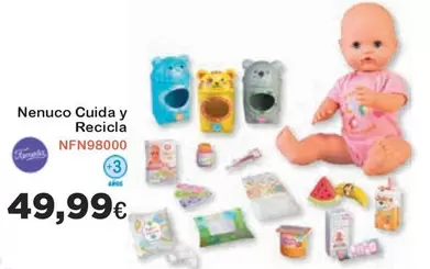 Oferta de Nenuco - Cuida y Recicla por 49,99€ en Super Juguete