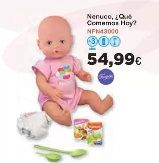 Oferta de Nenuco - ŒUE COMEMOS HOY? por 54,99€ en Super Juguete