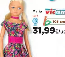 Oferta de Maria 987 por 31,99€ en Super Juguete