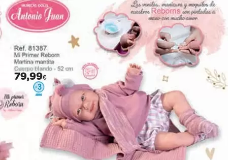 Oferta de Mi Primer Recorn Martina Manta por 79,99€ en Super Juguete