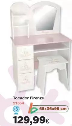 Oferta de Tocador Firenze por 129,99€ en Super Juguete