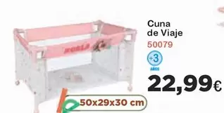 Oferta de Cuna De Viaje por 22,99€ en Super Juguete