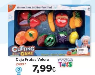 Oferta de Fun - Caja Frutas por 7,99€ en Super Juguete