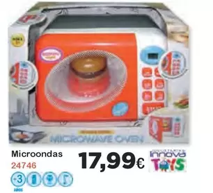 Oferta de Innova - Microondas por 17,99€ en Super Juguete