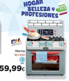 Oferta de Hornos por 59,99€ en Super Juguete