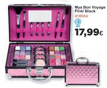 Oferta de Bon - Mya  Voyage Pink/Black por 17,99€ en Super Juguete