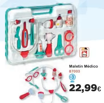 Oferta de Maletín Médico por 22,99€ en Super Juguete