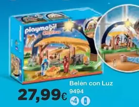 Oferta de Playmobil - Belén Con Luz por 27,99€ en Super Juguete