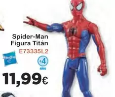 Oferta de Hasbro - Spider-Man Figura Titan por 11,99€ en Super Juguete