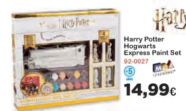 Oferta de Harry -  Potter Hogwarts Express Paint Set por 14,99€ en Super Juguete