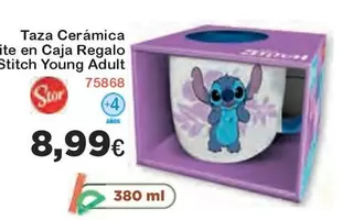 Oferta de Affinity - Taza Cerámica Tete En Caja Regalo Stitch Young Adult por 8,99€ en Super Juguete