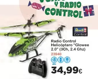 Oferta de Control - Radio  Helicoptero por 34,99€ en Super Juguete