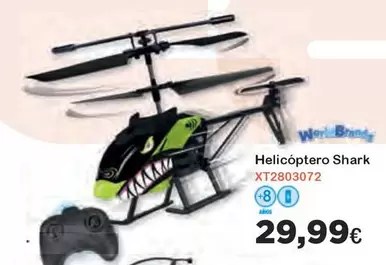 Oferta de Shark - Helicóptero Shark por 29,99€ en Super Juguete