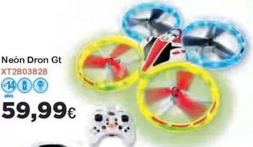 Oferta de Neon Dron Gt por 59,99€ en Super Juguete