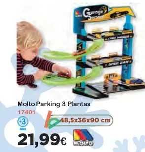 Oferta de Molto - 3 Plantas por 21,99€ en Super Juguete