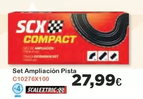 Oferta de Scalextric - Set Ampliacion Pista por 27,99€ en Super Juguete