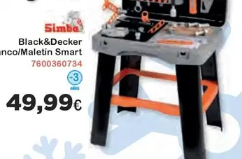 Oferta de Black & Decker - Smart por 49,99€ en Super Juguete