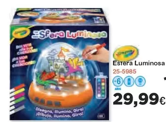 Oferta de Estera Luminosa por 29,99€ en Super Juguete