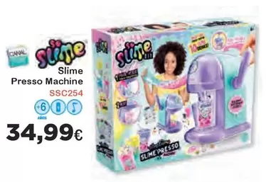 Oferta de Canal Toys - Slime Presso Machine por 34,99€ en Super Juguete