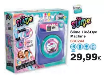 Oferta de Canal Toys - Slime Tie & Dye Machine por 29,99€ en Super Juguete