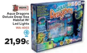 Oferta de Deluxe -  Deep Sea Habitat W/ Led Lights por 21,99€ en Super Juguete