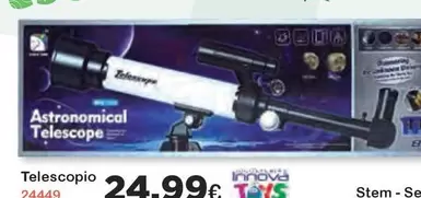 Oferta de Innova - Telescopio por 24,99€ en Super Juguete