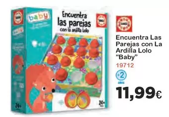 Oferta de Encuentra Las Parejas Con La Ardilla Lolo por 11,99€ en Super Juguete