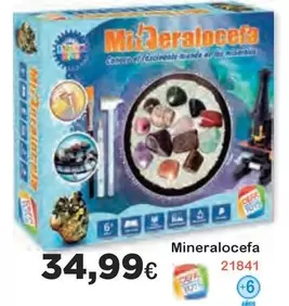 Oferta de Mineralocefa por 34,99€ en Super Juguete