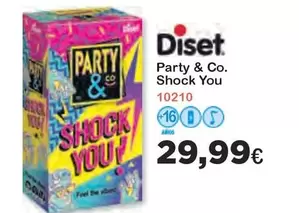 Oferta de Diset - Party & Co. Shock You por 29,99€ en Super Juguete