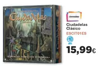 Oferta de Ciudadelas Clásico por 15,99€ en Super Juguete