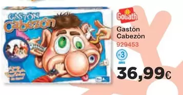 Oferta de Gaston Cabezón por 36,99€ en Super Juguete