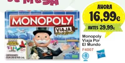 Oferta de Monopoly -  Viaja Por El Mundo por 16,99€ en Super Juguete