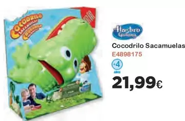 Oferta de Hasbro - Cocodrilo Sacamuelas por 21,99€ en Super Juguete