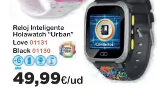 Oferta de Urban - Reloj Inteligente "" Love 011331 Black por 49,99€ en Super Juguete