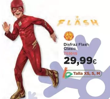 Oferta de Flash - Disfraz Clasic por 29,99€ en Super Juguete