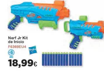 Oferta de Nerf  - Jr Kit De Inicio por 18,99€ en Super Juguete