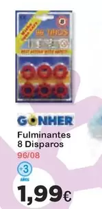 Oferta de Fulminantes 8 Disparos por 1,99€ en Super Juguete