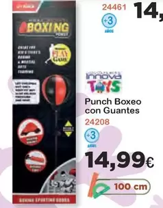 Oferta de Play - Punch Boxeo Con Guantes por 14,99€ en Super Juguete